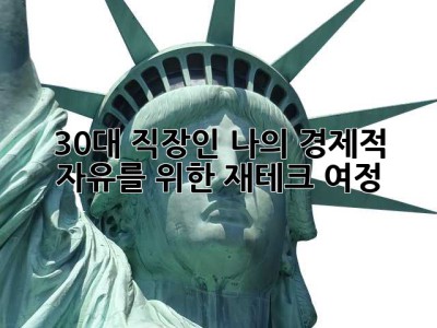 30대 직장인, 나의 경제적 자유를 위한 재테크 여정
