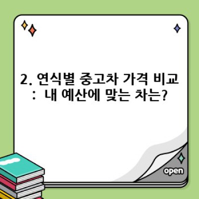 경상남도 하동군 옥종면 위태리 중고차 연식별 가격 비교 및 구매 가이드: 내게 맞는 중고차 찾기