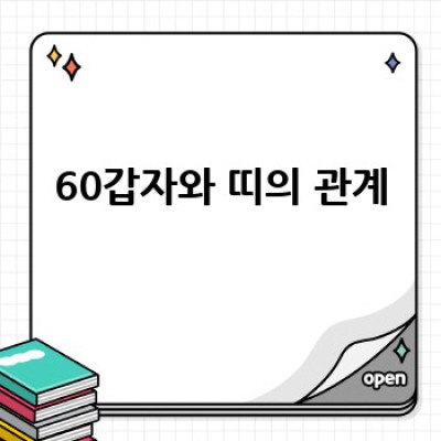 띠 계산, 어떻게 하면 정확하게 내 띠를 알 수 있을까요?