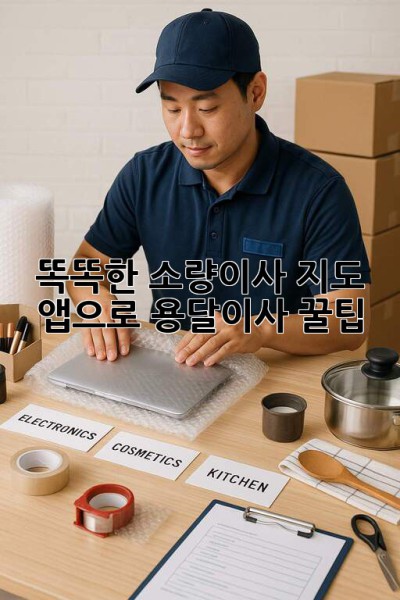 📦 똑똑한 소량이사, 지도 앱으로 용달이사 꿀팁🍯