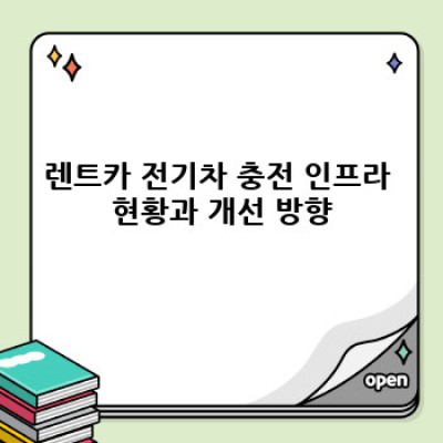 렌트카 전기차 시대: 충전 인프라 확대가 렌터카 이용에 미치는 영향