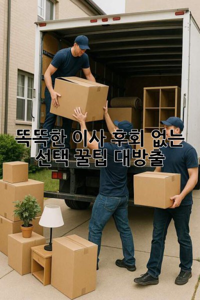 똑똑한 이사, 후회 없는 선택! 꿀팁 대방출 🍯
