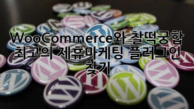 WooCommerce와 찰떡궁합! 최고의 제휴마케팅 플러그인 찾기