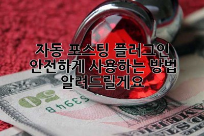 자동 포스팅 플러그인? 안전하게 사용하는 방법 알려드릴게요!