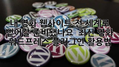 내 영화 웹사이트, 전 세계로 뻗어갈 준비됐나요? 😎 최신 영화 워드프레스 플러그인 활용법