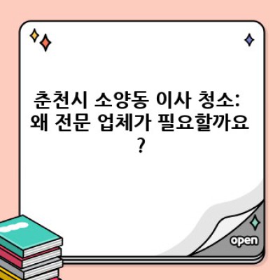 강원도 춘천시 소양동 이사 청소 완벽 가이드: 꿀팁과 주의사항 총정리