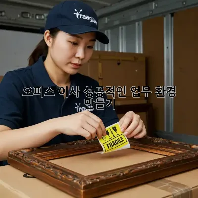 오피스 이사, 성공적인 업무 환경 만들기