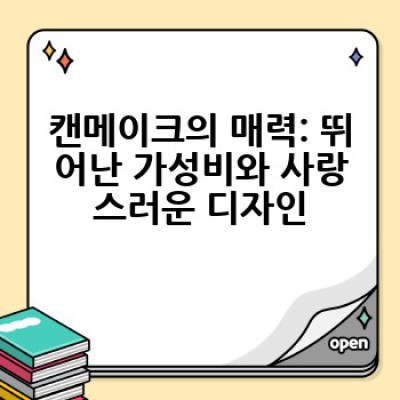 캔메이크(Canmake) 화장품, 어떻게 고르고 효과적으로 사용할까요?