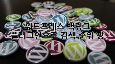 워드프레스 백링크 플러그인으로 검색 순위 팡! 🚀