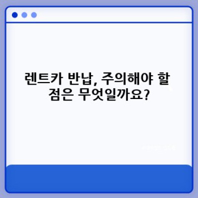 렌트카 초보자 완전 정복 가이드: 첫 렌트부터 안전 귀가까지!