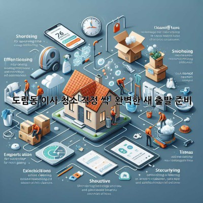 ✨ 도림동 이사, 청소 걱정 싹! 🏡 완벽한 새 출발 준비!