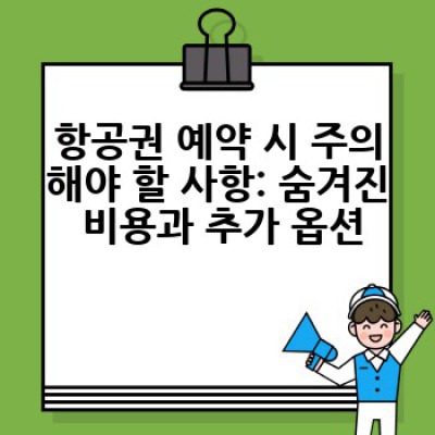 항공권 예약, 어떻게 하면 가장 저렴하고 쉽게 할 수 있을까요?