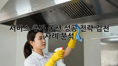 서비스 추가 옵션 성공 전략: 김천 사례 분석