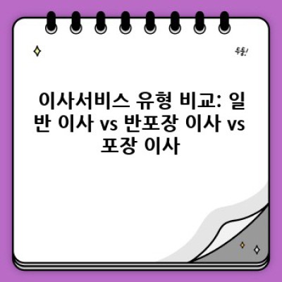 강원도 양양군 손양면 금강리 이사 후기 확인 및 이사서비스 선택 완벽 가이드