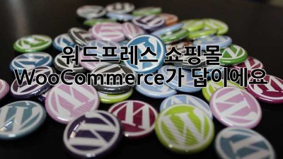 워드프레스 쇼핑몰? WooCommerce가 답이에요! ✨